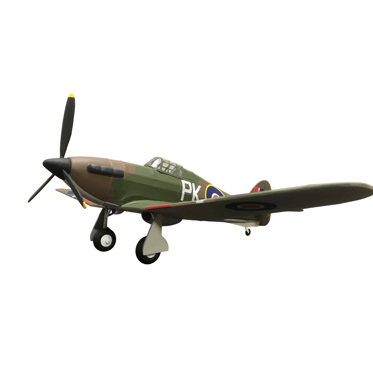 Guillow's 506 1/30 Ölçek, Hurricane, 42cm, Laser Kesim, Balsa, Serbest Uçuş Model Kiti
