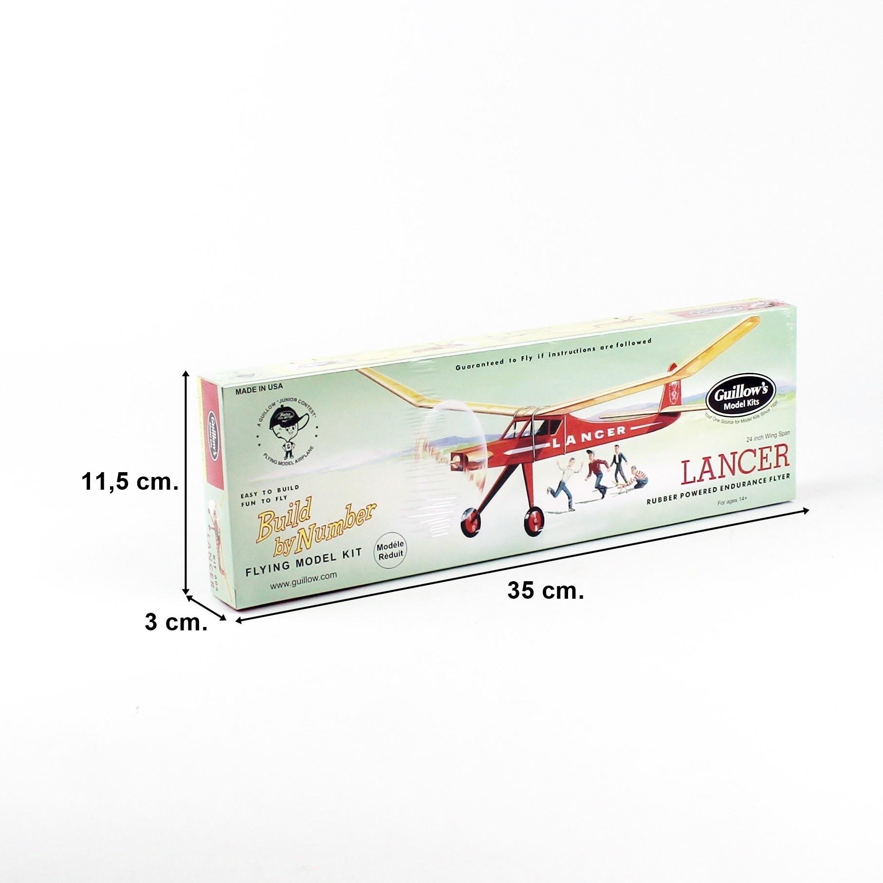 Guillow's 604 Lancer, 60cm, Balsa, Free Flight Model Kit