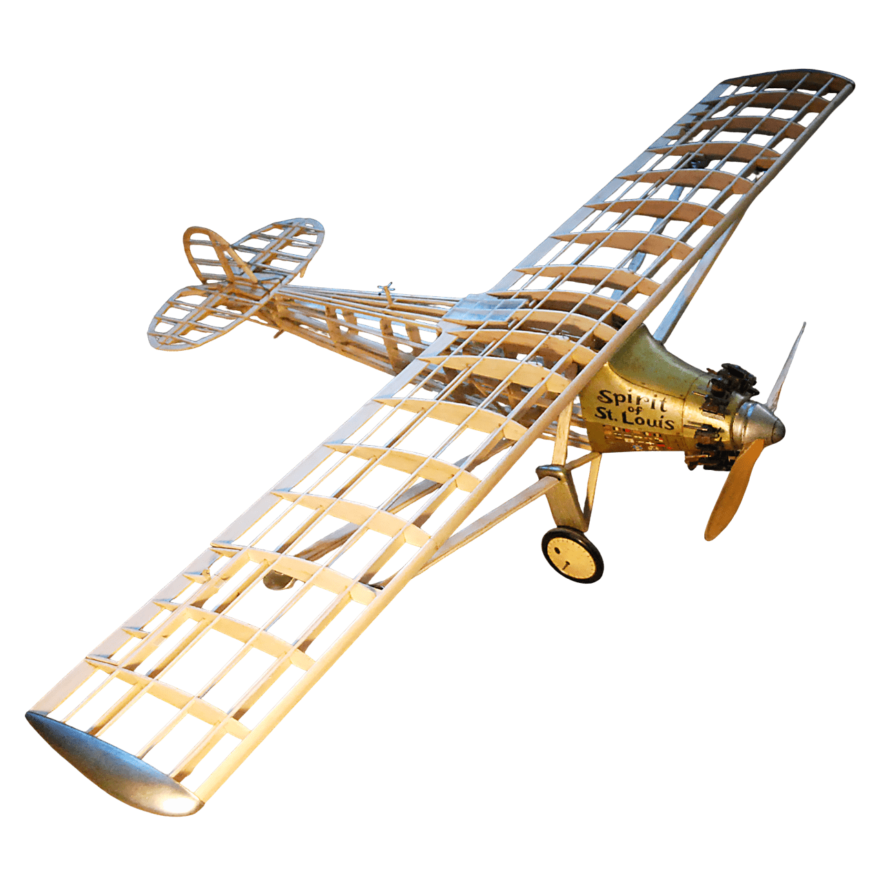 Guillow's 807 1/16 Ölçek, Spirit of St. Louis, 88cm, Balsa, Serbest Uçuş Model Kiti