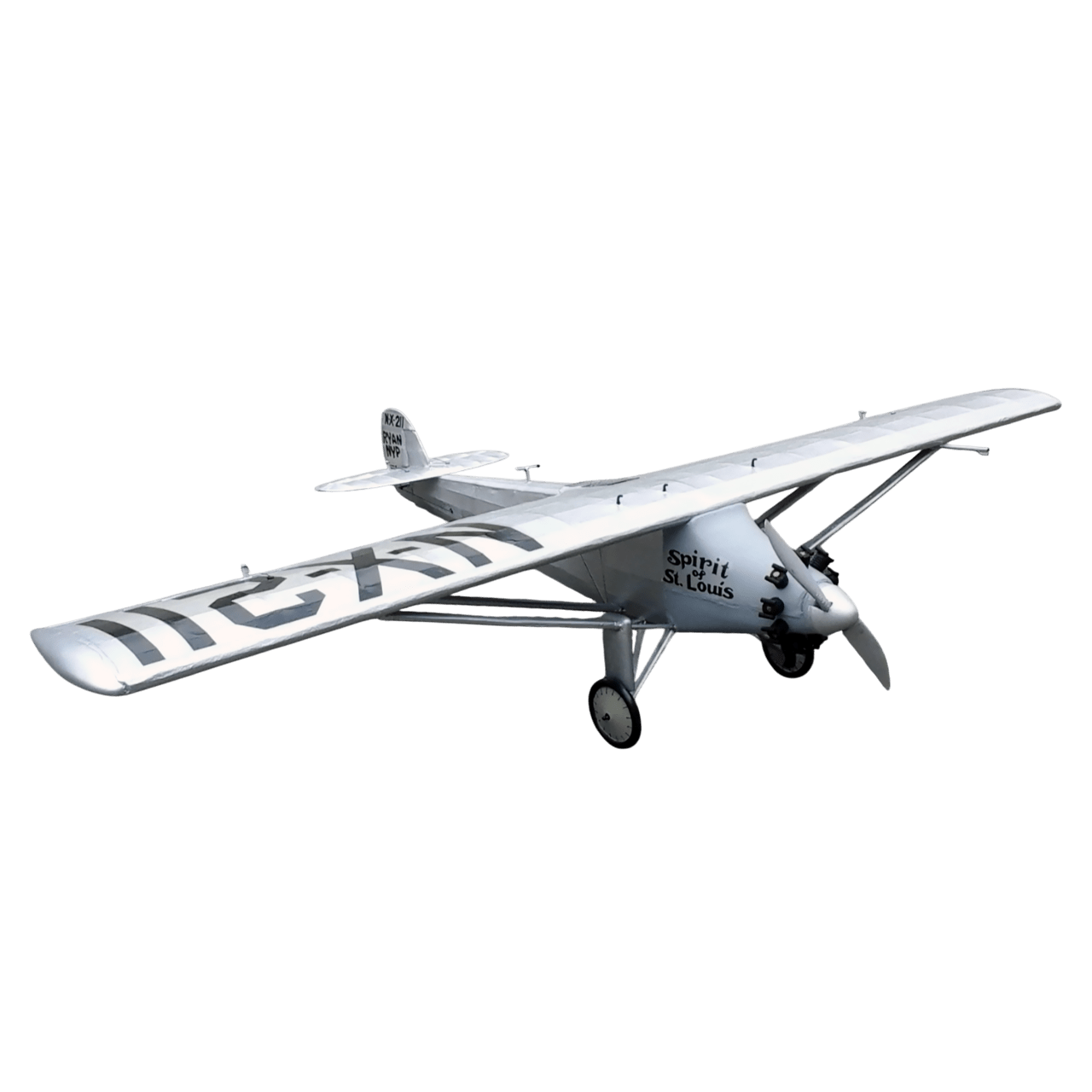 Guillow's 807 1/16 Ölçek, Spirit of St. Louis, 88cm, Balsa, Serbest Uçuş Model Kiti