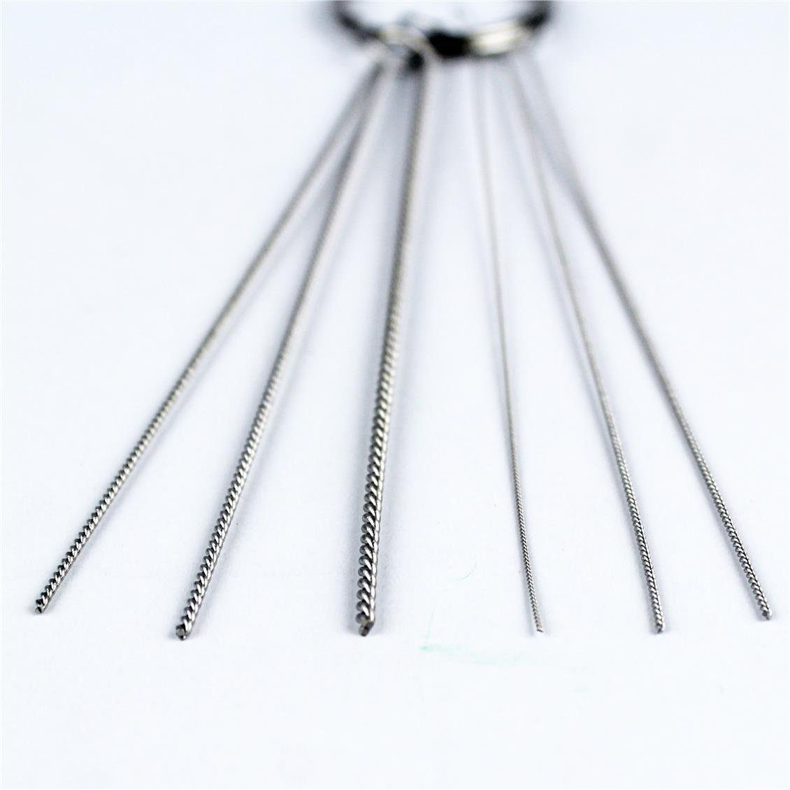 Haosheng C6 Airbrush MemeTemizleme İğne Seti, 6 Adet