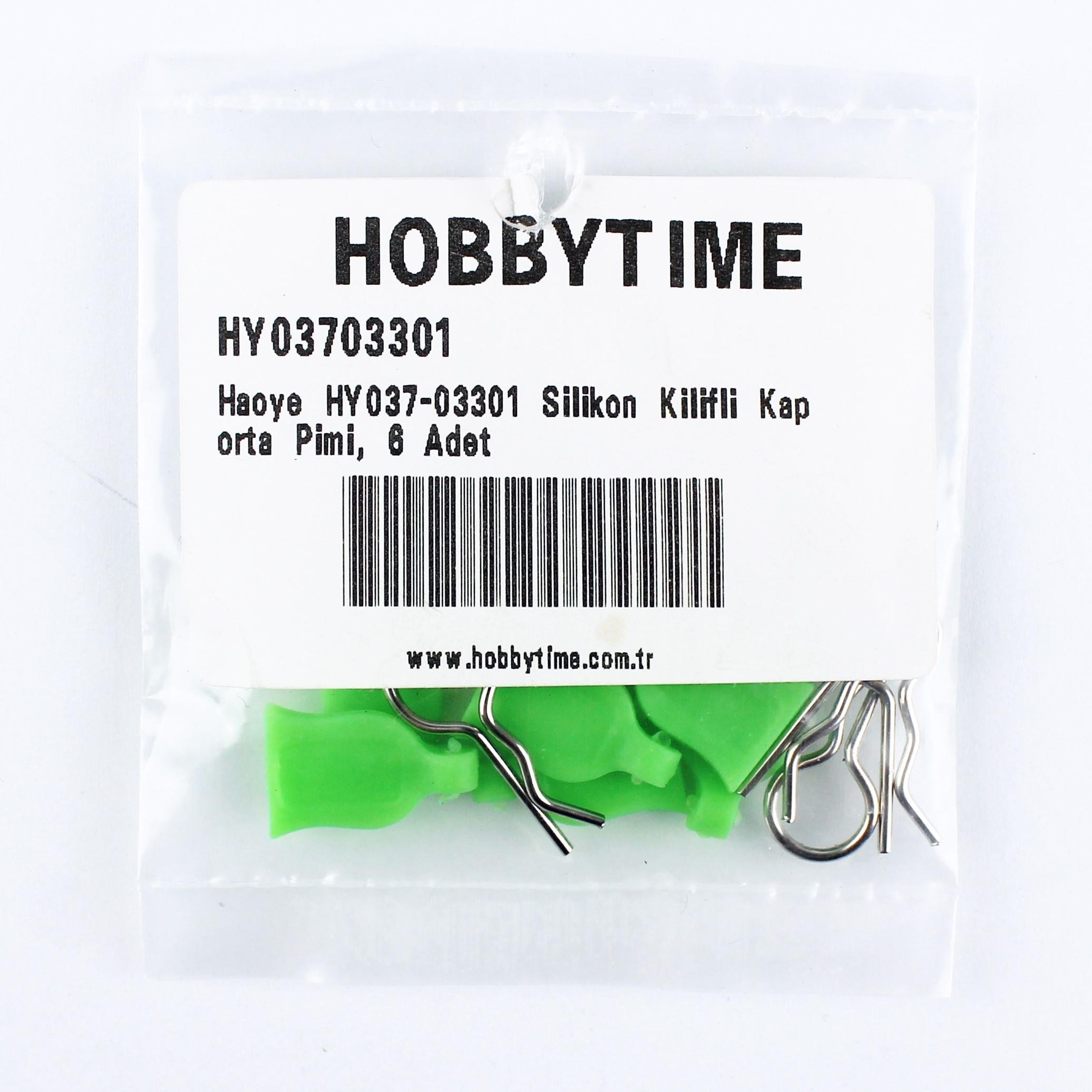 Haoye HY037-03301 Silikon Kılıflı Kaporta Pimi, 6 Adet