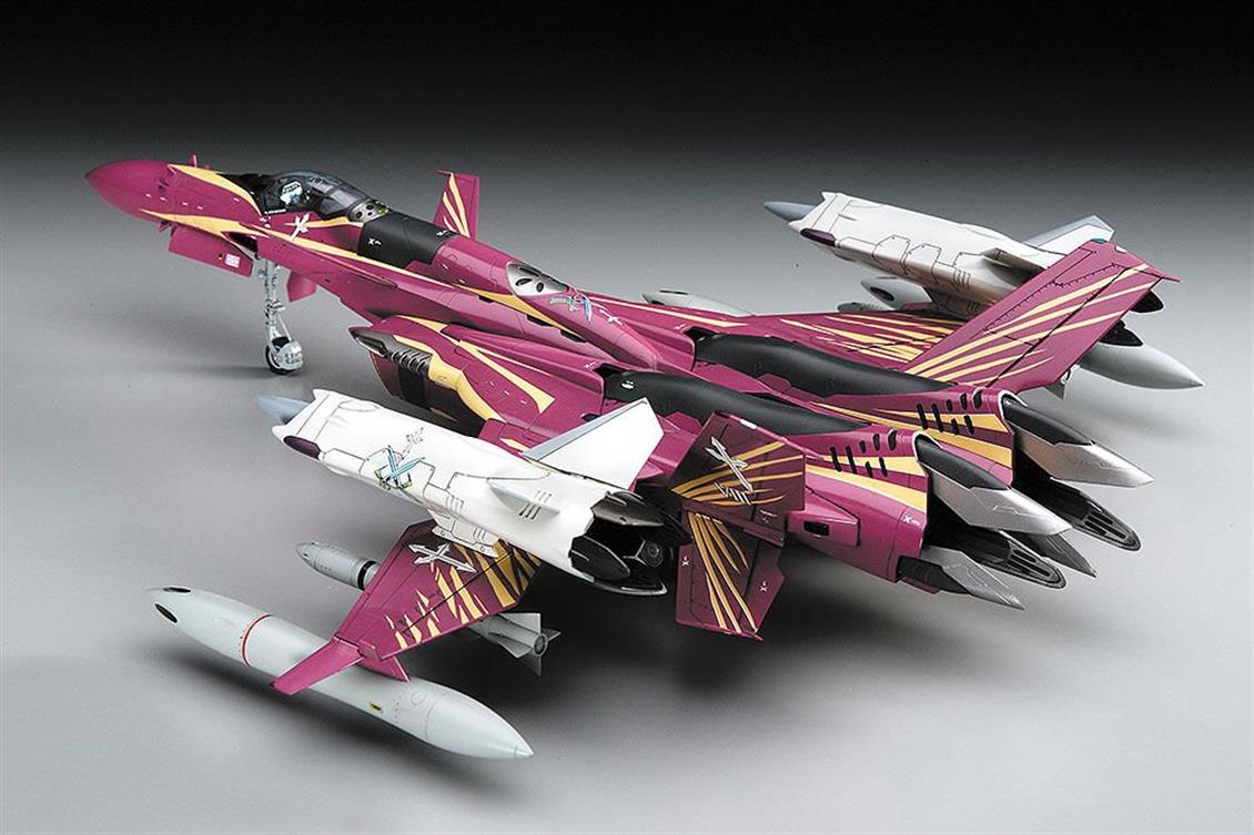 Hasegawa 16 65716 1/72 Ölçek SV-51 γ Nora Type (Macross Zero), Macross-Robotech TV Serisi, Bilim Kurgu Plastik Model Kiti