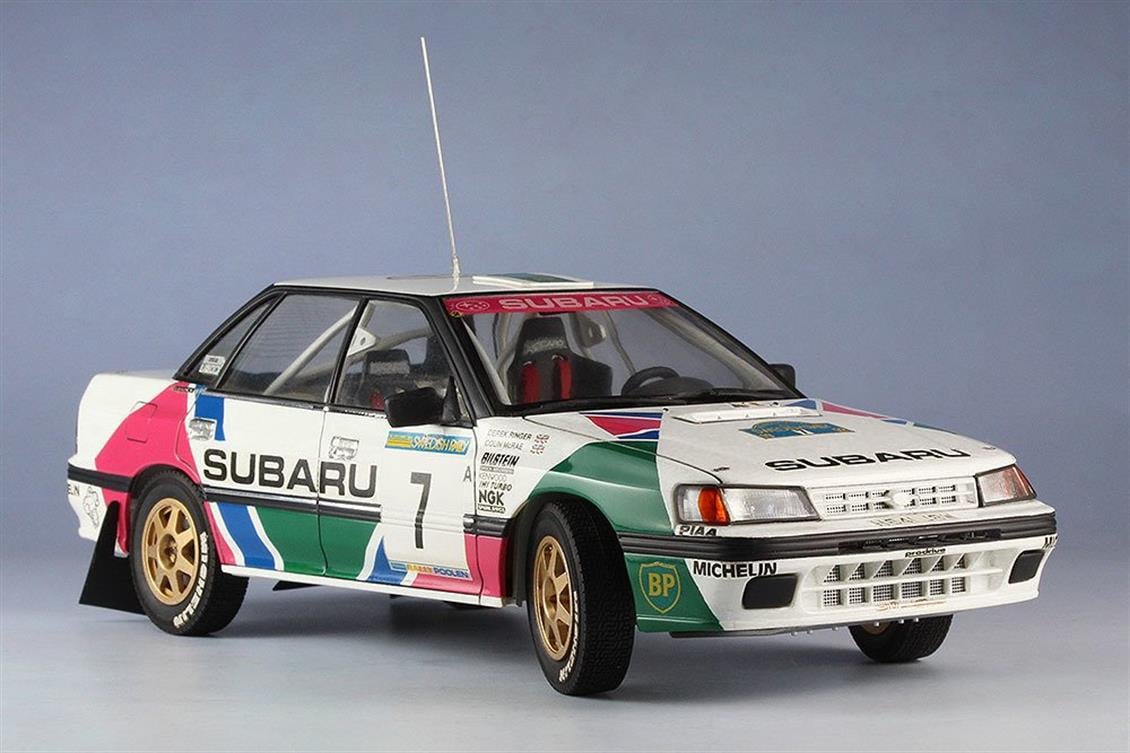 Hasegawa 20290 1/24 Subaru Legacy RS 1992 İsveç Rallisi (Limited Edition) Otomobil Demonte Plastik Maketi