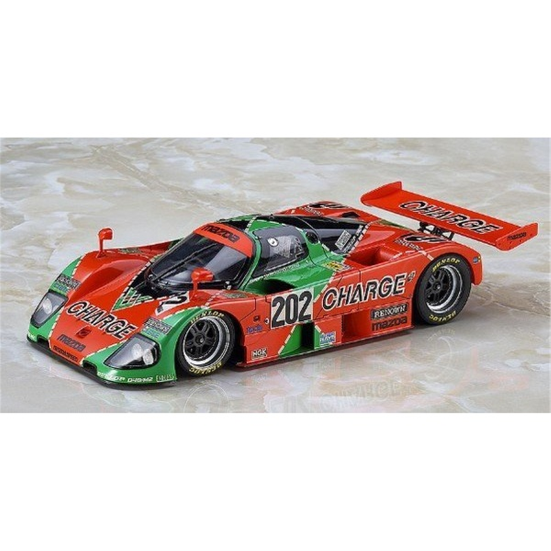 Hasegawa 20312 1/24 Ölçek, Charge Mazda 767B Yarış Aracı, Plastik Model Kiti