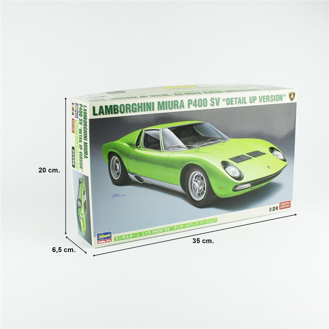 Hasegawa 20439 1/24 Ölçek, Lamborghini Miura P400 SV, Otomobil Plastik Model Kiti