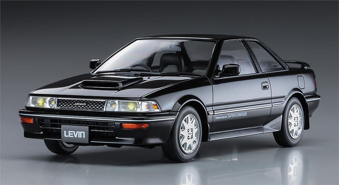 Hasegawa 20486 1/24 Ölçek, Toyota Corolla Levin AE92 GT-Z Late Version (1989), (Limited Edition) Otomobil Plastik Model Kiti