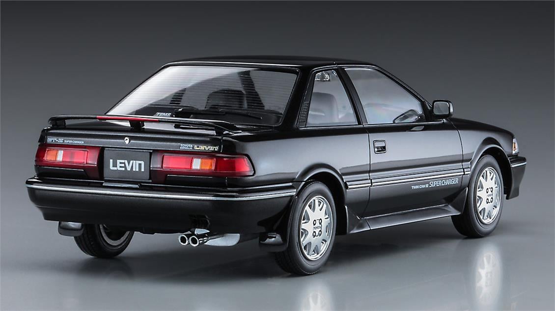 Hasegawa 20486 1/24 Ölçek, Toyota Corolla Levin AE92 GT-Z Late Version (1989), (Limited Edition) Otomobil Plastik Model Kiti