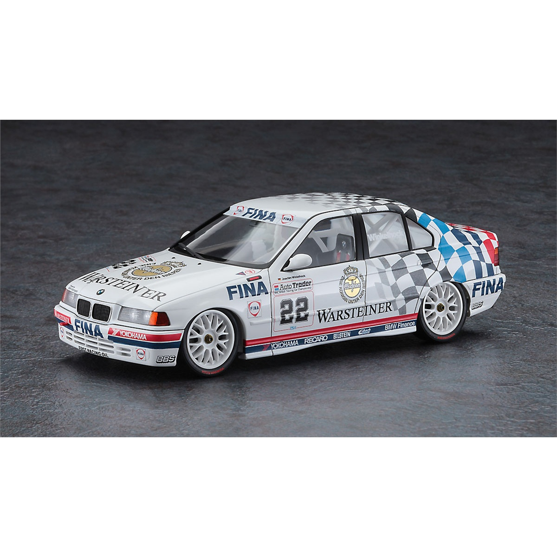 Hasegawa 20551 1/24 Ölçek, Team Schnitzer BMW 318i, Yarış Aracı Plastik Model Kiti