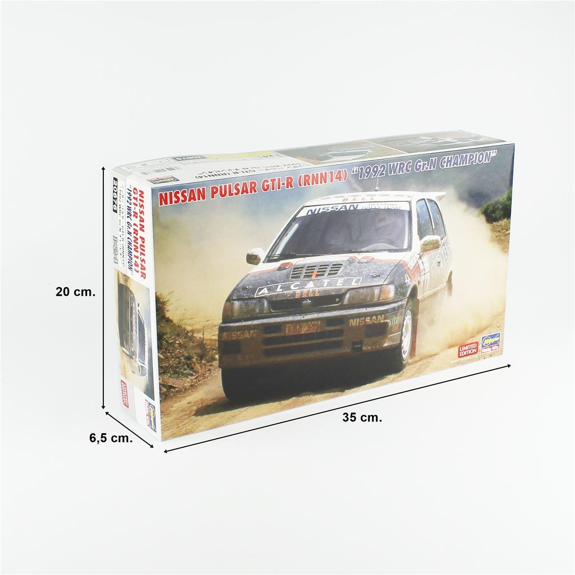 Hasegawa 20676 1/24 Ölçek, Nissan Pulsar GTI-R (RNN14) (1992 WRC Gr.N Champion), (Limited Edition) Yarış Aracı Plastik Model Ki