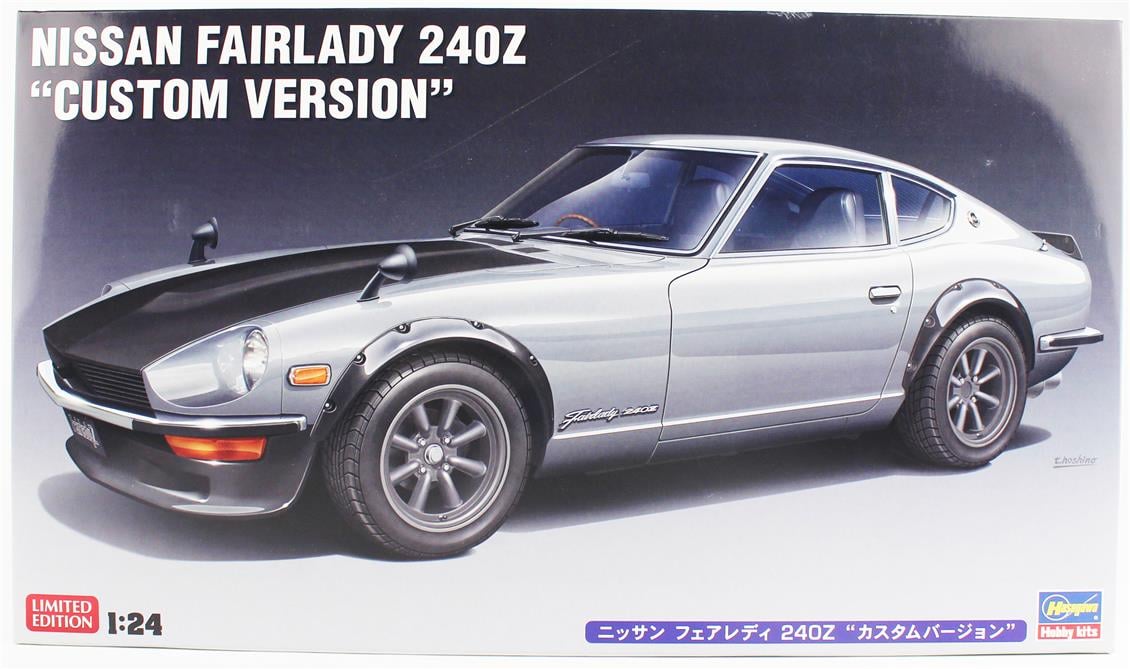 Hasegawa 20682 1/24 Ölçek, Nissan Fairlady 240Z (Custom Version), (Limited Edition) Otomobil Plastik Model Kiti