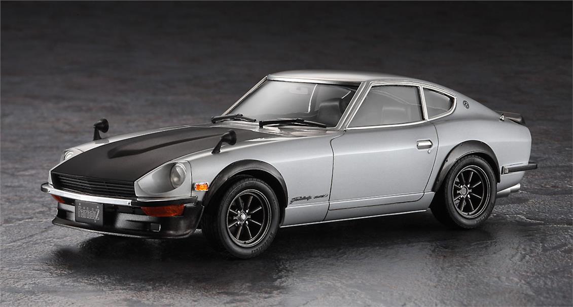 Hasegawa 20682 1/24 Ölçek, Nissan Fairlady 240Z (Custom Version), (Limited Edition) Otomobil Plastik Model Kiti