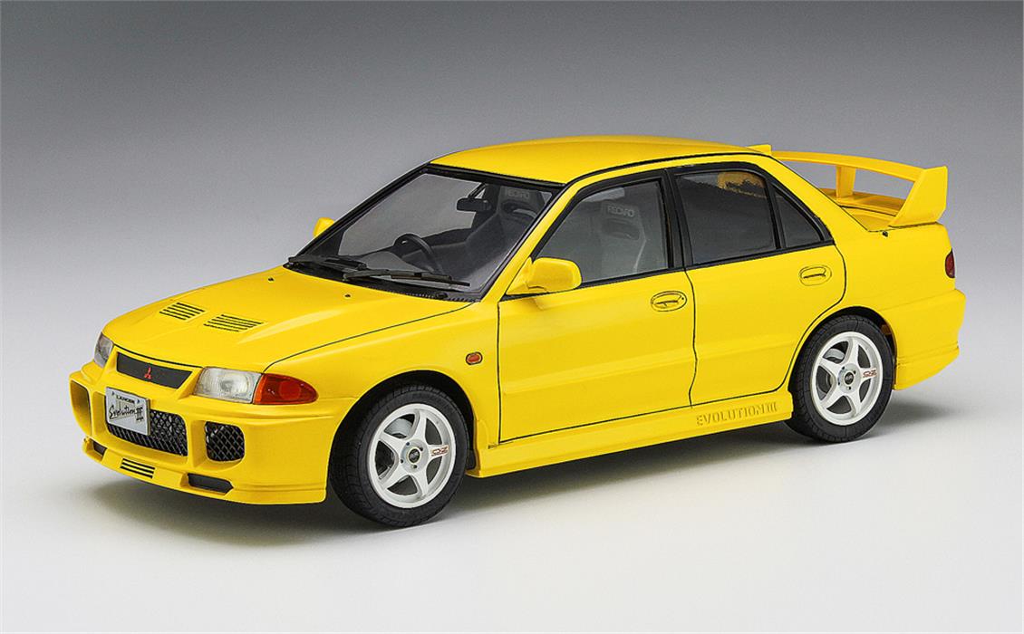 Hasegawa 20707 1/24 Ölçek, Mitsubishi Lancer GSR Evolution III, Otomobil Plastik Model Kiti