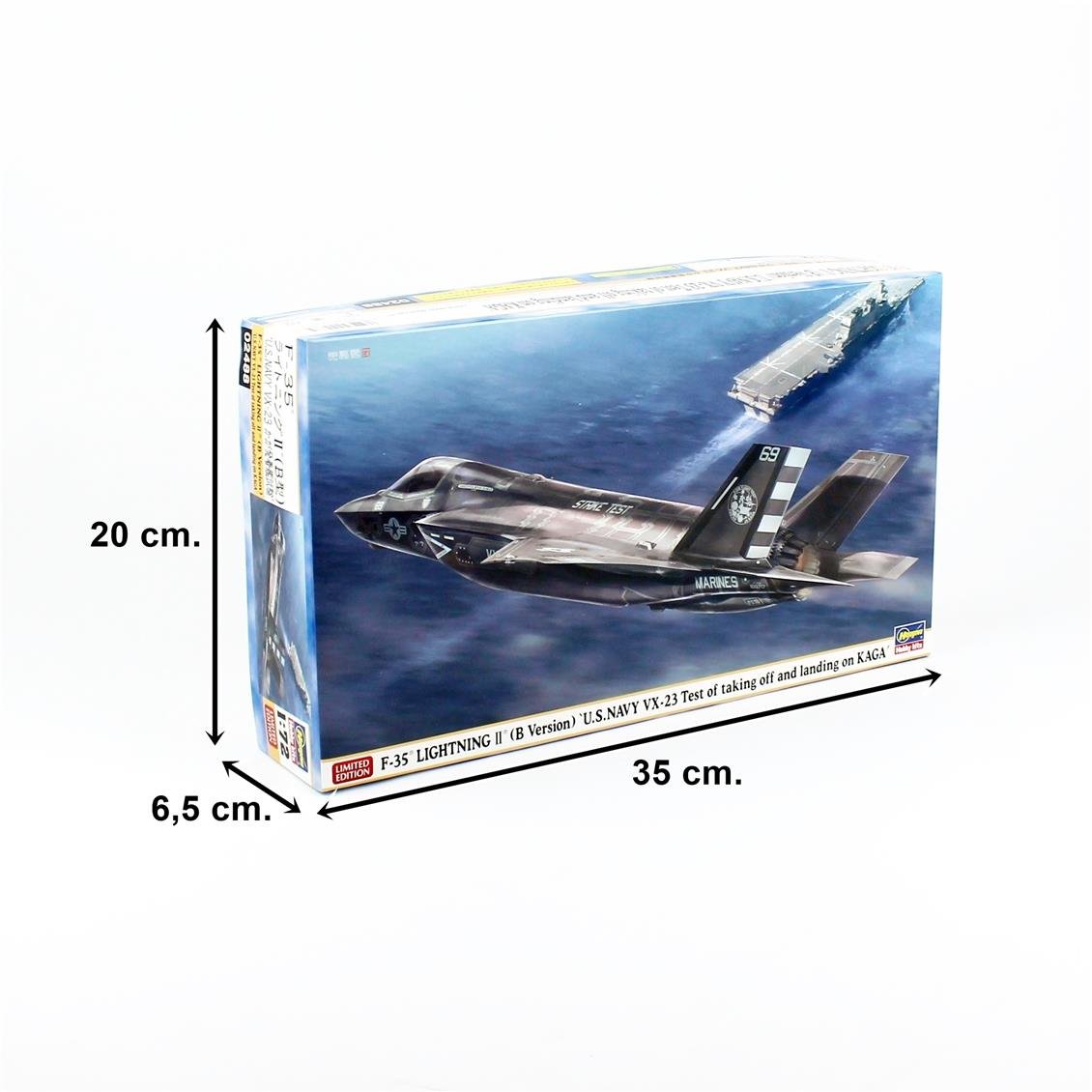 Hasegawa 2488 1/72 Ölçek, F-35 Lightning II (B Version), Savaş Uçağı Plastik Model Kiti