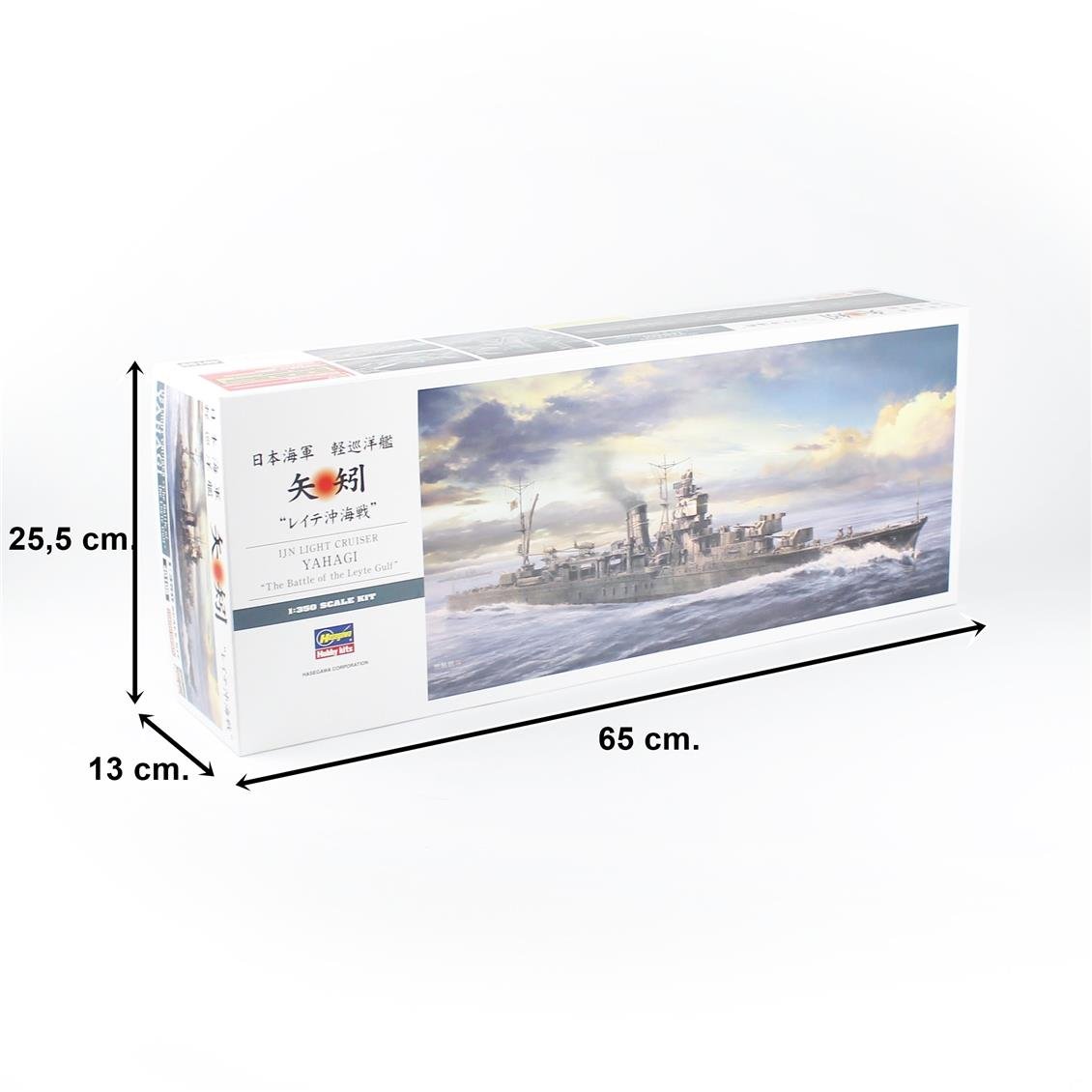 Hasegawa 40109 1/350 Ölçek, IJN Light Cruiser Yahagi Savaş Gemisi, Plastik Model Kiti
