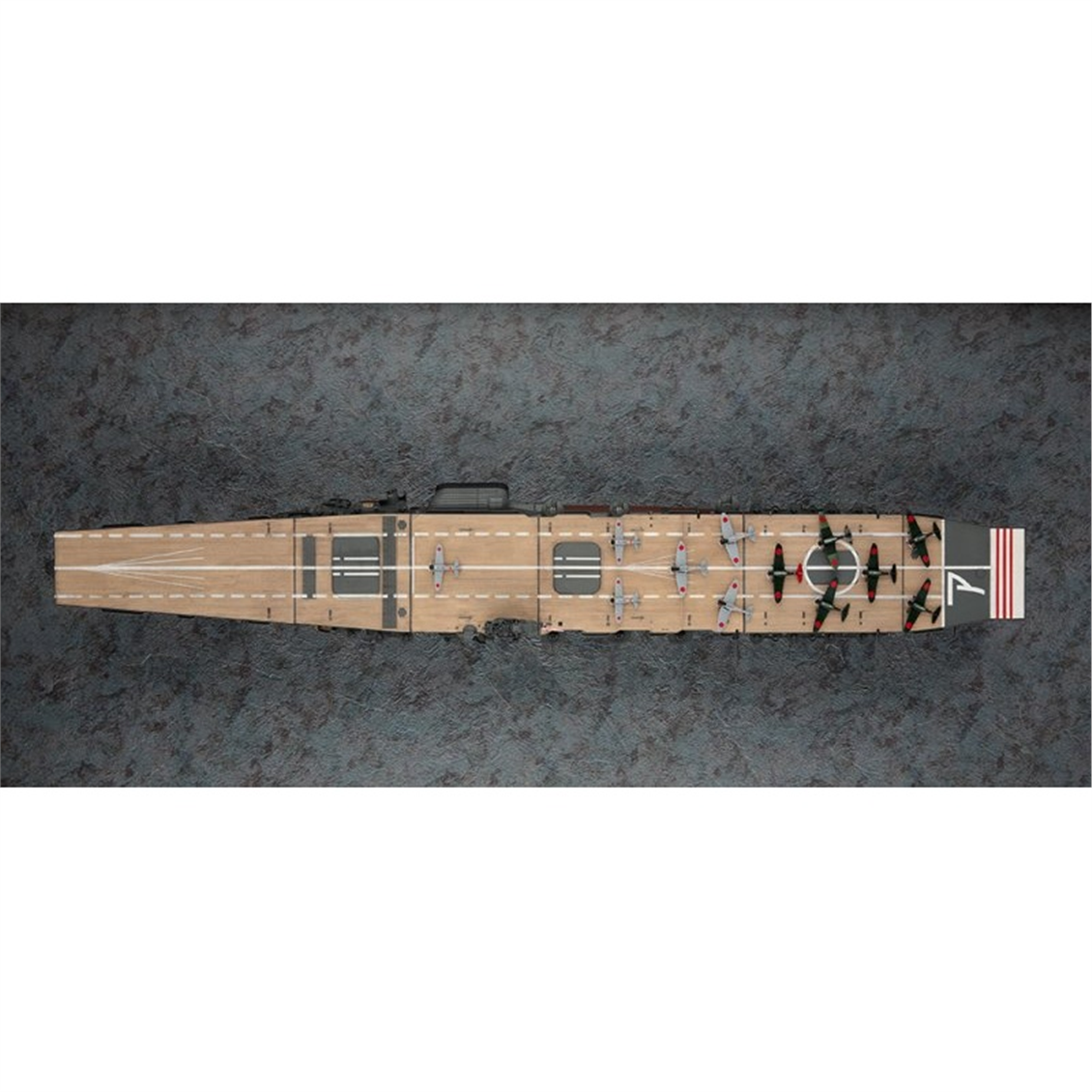 Hasegawa 40124 1/350 Ölçek, Akagi (Pearl Harbor Attack) Limited Edition, Uçak Gemisi Plastik Model Kiti