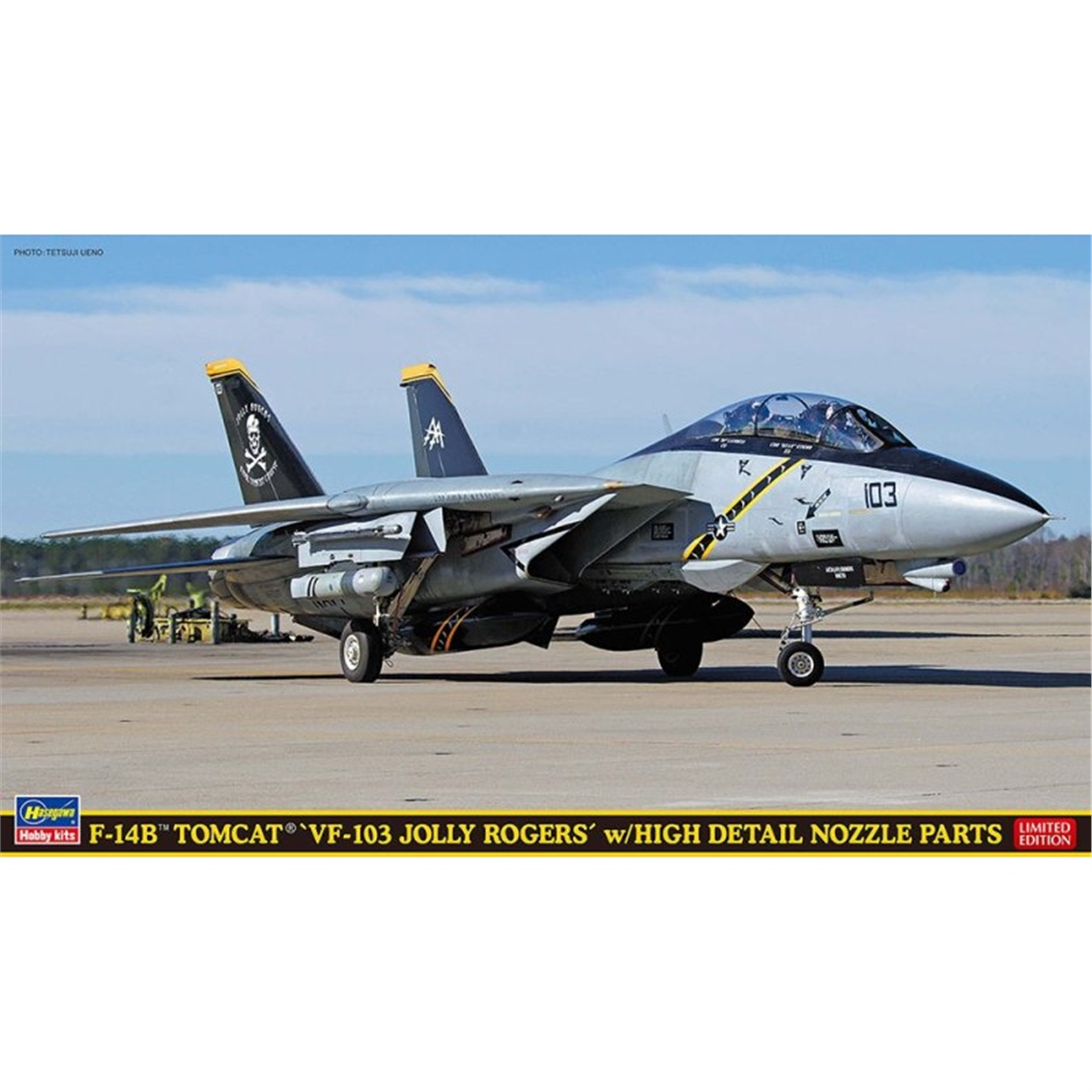 Hasegawa 52473 1/72 Ölçek, F-14A Tomcat [U.S. Navy Carrier-Borne Fighter] (Atlantic Fleet Squadrons), Savaş Uçağı Plastik Model
