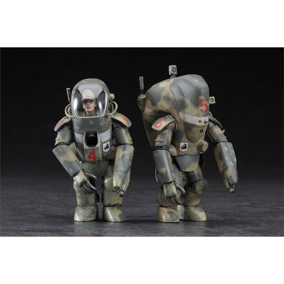 Hasegawa 64117 Maßstab 1:35, Gustav & Melusine, Panzer Kampf Anzug Ausf G & Panzer Kampf Anzug Ausf M, Maschinen Krieger Serie,