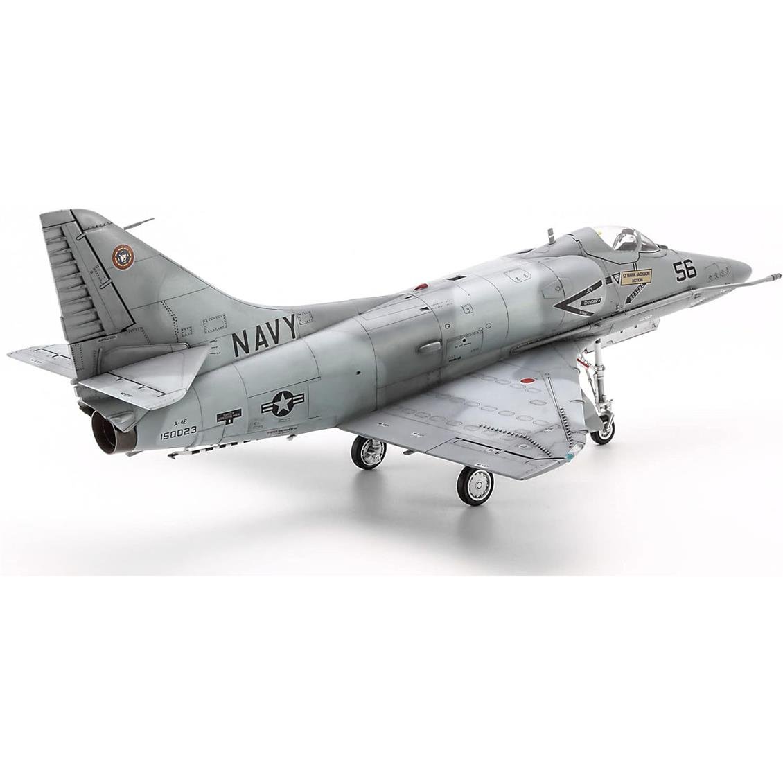 Hasegawa 7523 1/48 Ölçek, A-4E Skyhawk (Top Gun), Savaş Uçağı Plastik Model Kiti