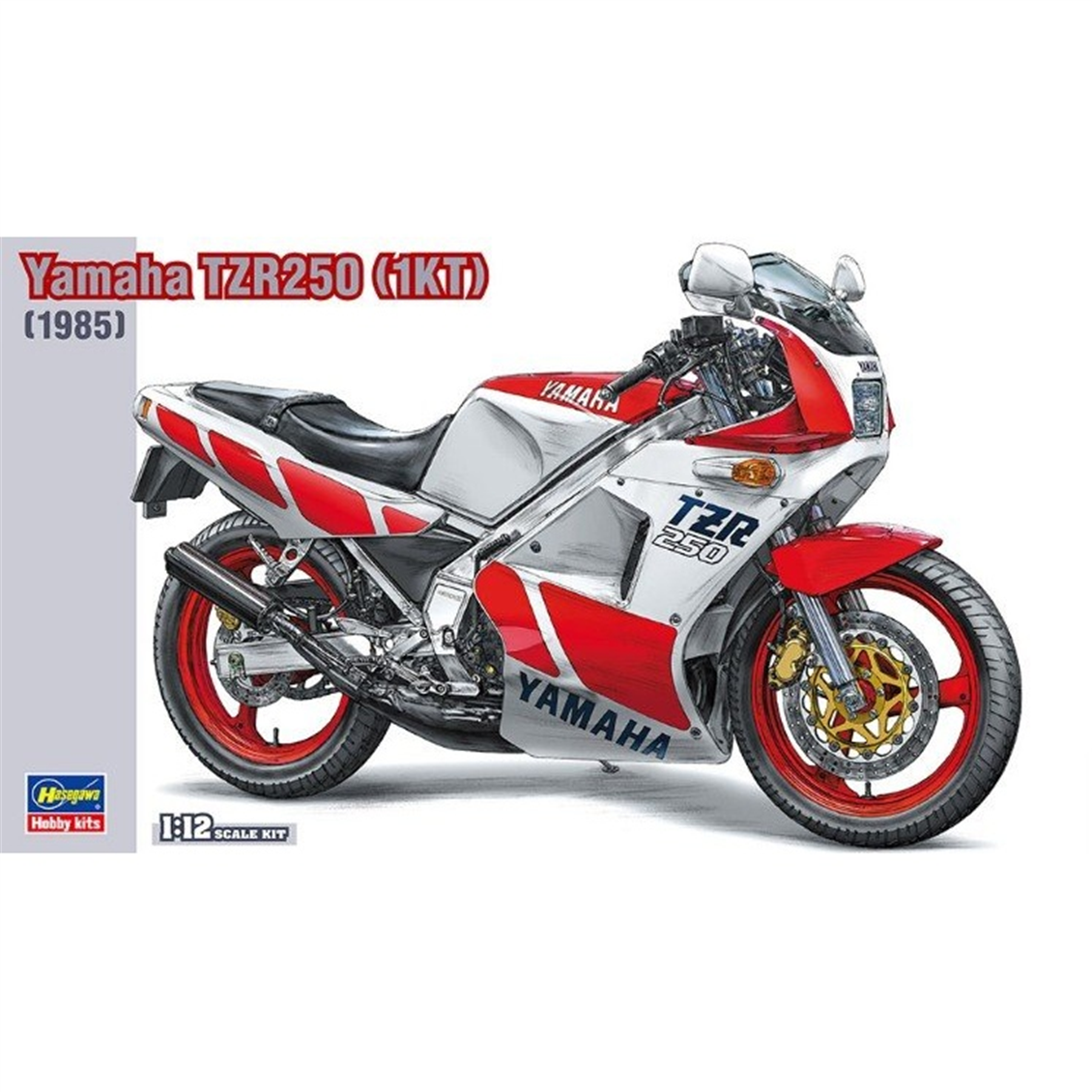 Hasegawa BK11 21511 1/12 Ölçek, Yamaha TZR250 (1KT) (1985), Motosiklet Plastik Model Kiti