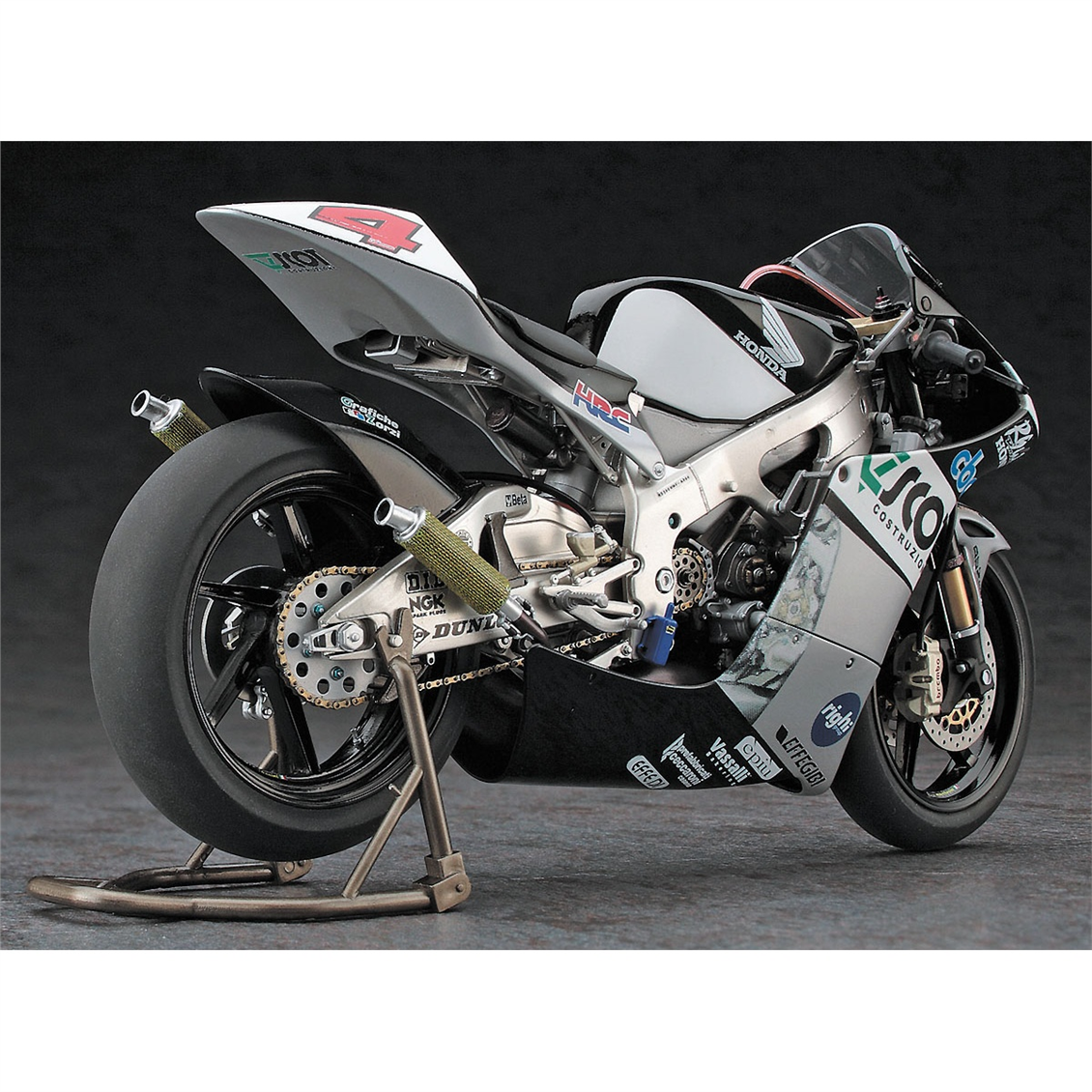 Hasegawa BK4 21504 1/12 Ölçek, Honda NSR500 1989 WGP500 Champion, Motosiklet Plastik Model Kiti