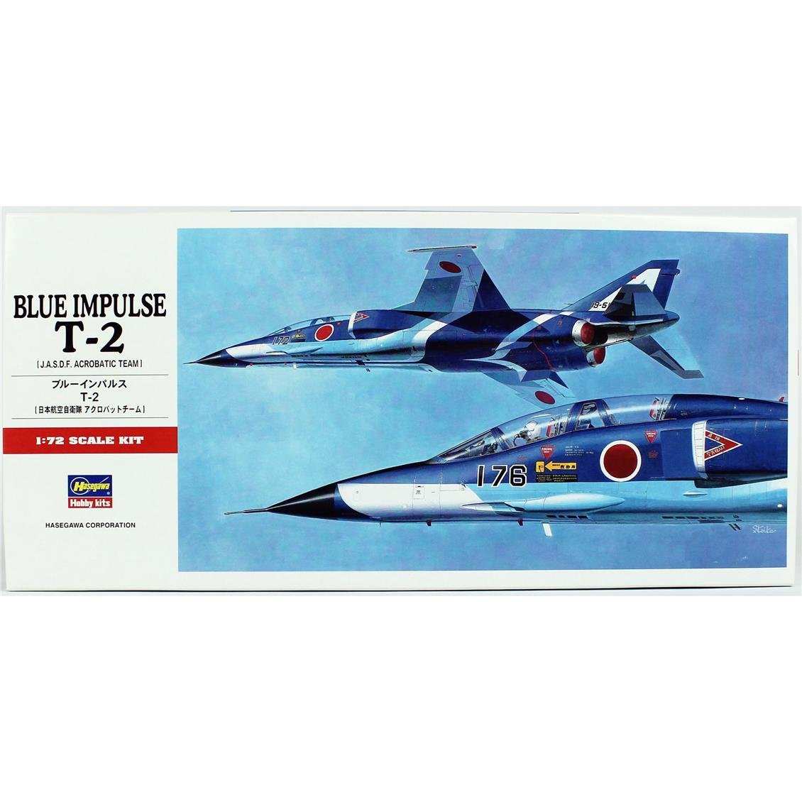 Hasegawa C5 1335 1/72 Ölçek, Blue Impulse T-2, J.A.S.D.F. Gösteri Ekibi, Savaş Uçağı Plastik Model Kiti