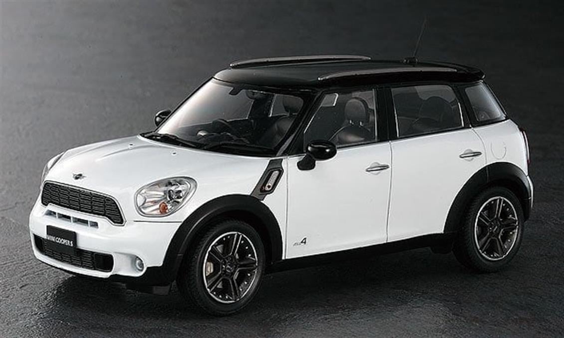 Hasegawa CD21 24121 1/24 Mini Cooper S Countryman All4 Otomobil Demonte Plastik Maketi
