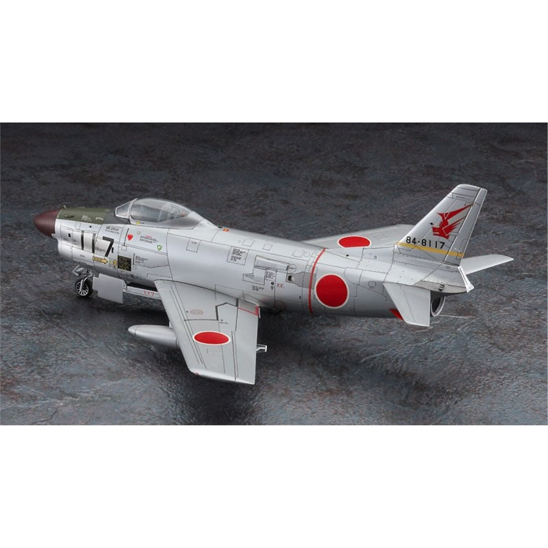 Hasegawa E49 1579 1/72 Ölçek, F-86D Sabre Dog [J.A.S.D.F. Intercepter] Savaş Uçağı, Plastik Model Kiti