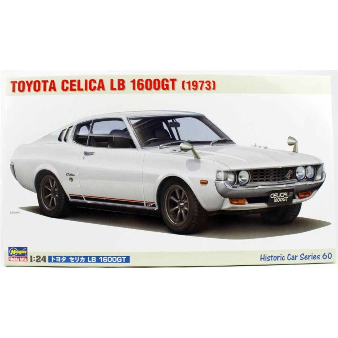 Hasegawa HC60 21160 1/24 Scale, Toyota Celica LB 1600GT, Car Plastic Model Kit
