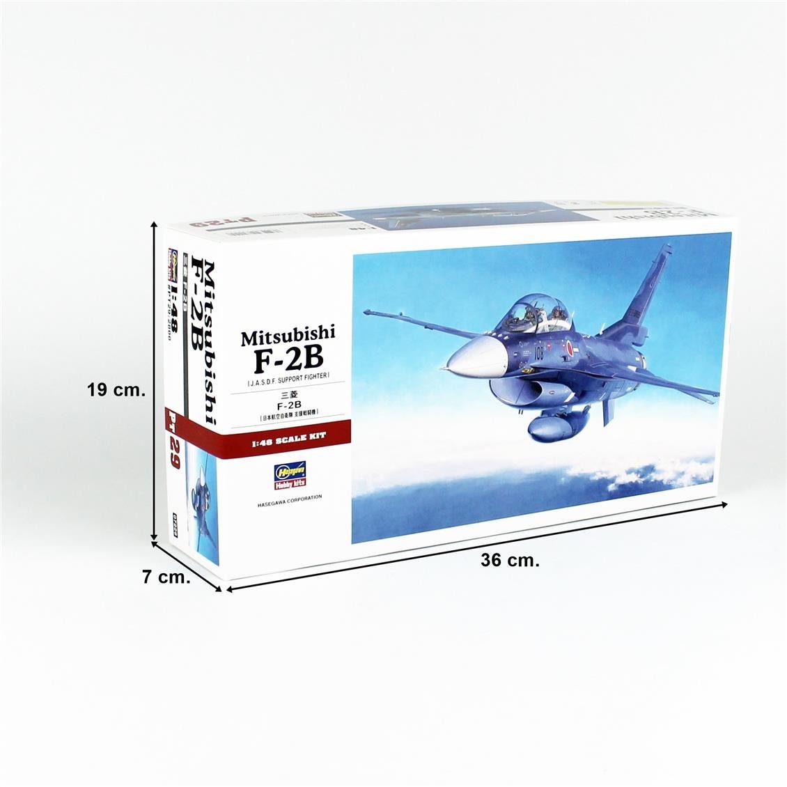 Hasegawa PT29 7229 1/48 Ölçek, Mitsubishi F-2B, Savaş Uçağı Plastik Model Kiti