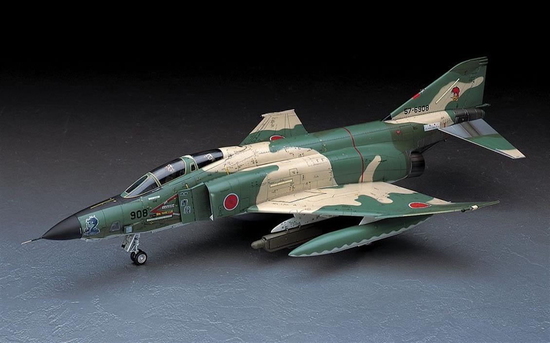 Hasegawa PT30 07230 1/48 Ölçek RF-4E Phantom II (JASDF) Savaş Uçağı Plastik Model Kiti