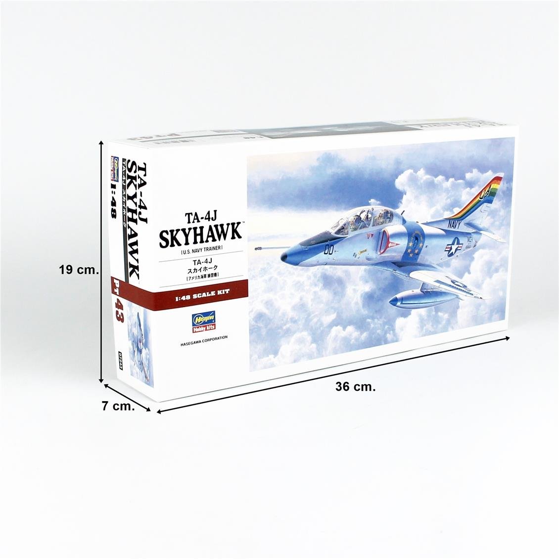 Hasegawa PT43 7243 1/48 Ölçek, TA-4J Skyhawk, Savaş Uçağı Plastik Model Kiti