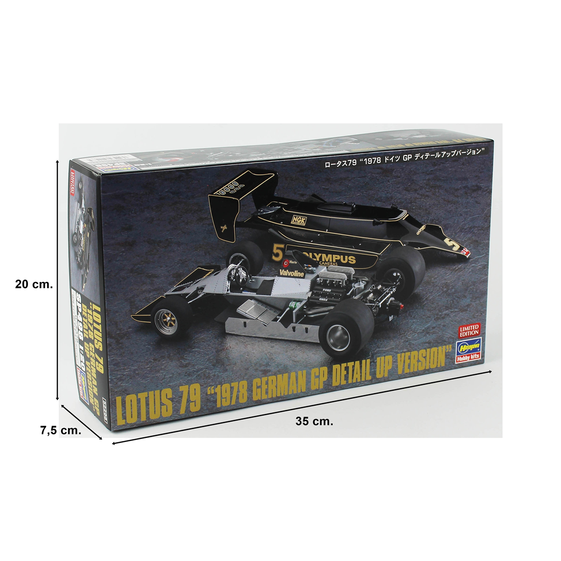 Hasegawa SP498 52298 1/24 Ölçek, Lotus 79 (1978 German GP Detail Up Version) Formüla Aracı Plastik Model Kiti