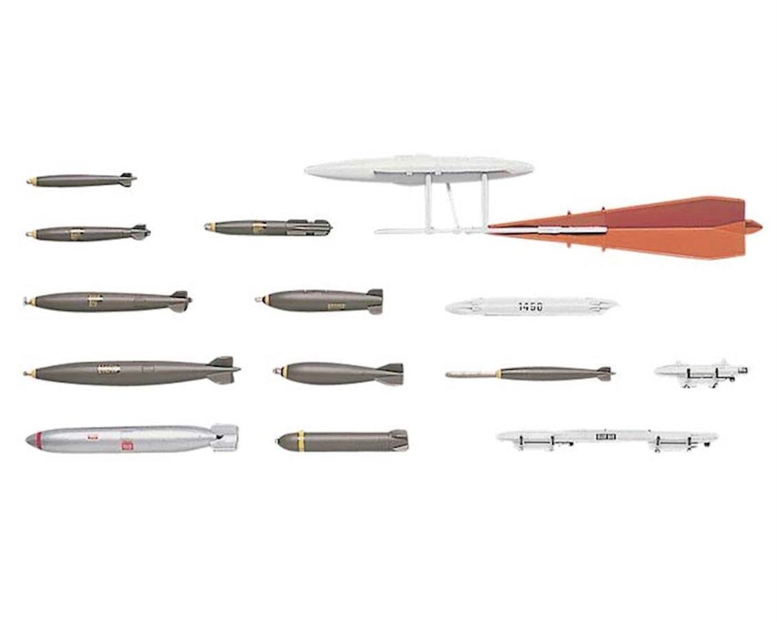 Hasegawa X48-1 36001 1/48 Savaş Uçağı Silahları-A Demonte Plastik Maket Seti