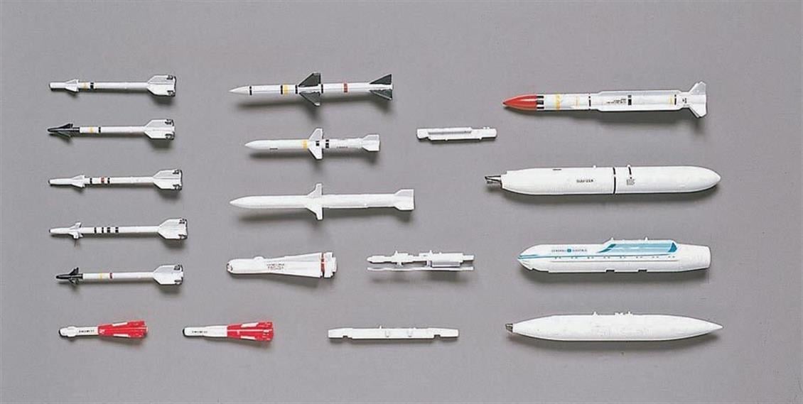 Hasegawa X48-3 36003 1/48 Savaş Uçağı Silahları-C Demonte Plastik Maket Seti