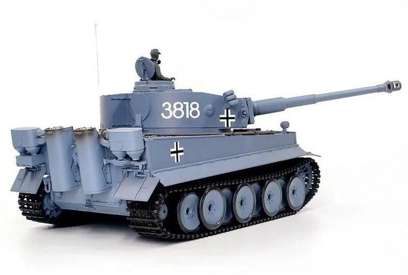 Heng Long 3818-1 1/16 German Tiger I RC Battle Tank with Smoke, Sound & BB (7.0 ver.)