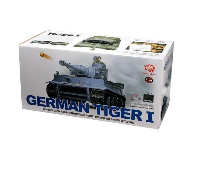 Heng Long 3818-1 1/16 German Tiger I RC Battle Tank with Smoke, Sound & BB (7.0 ver.)