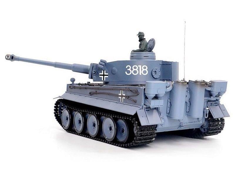 Heng Long 3818-1 1/16 German Tiger I RC Battle Tank with Smoke, Sound & BB (7.0 ver.)