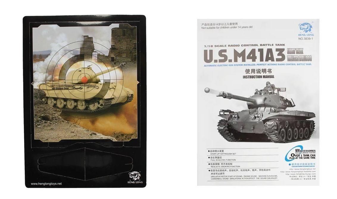 Heng Long 3839-1 1/16 M41A3 Walker Bulldog RC Tank (7.0 ver.)