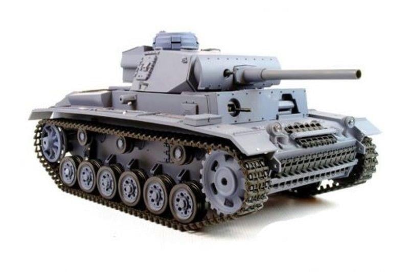 Heng Long 3848-1 1/16 German Panzer III L RC Tank RTR (7.0 v)