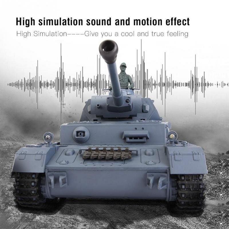 Heng Long 3859-1 1/16 Scale PANZER-IV F2 Model RC battle Tank ( 7.0 ver.)