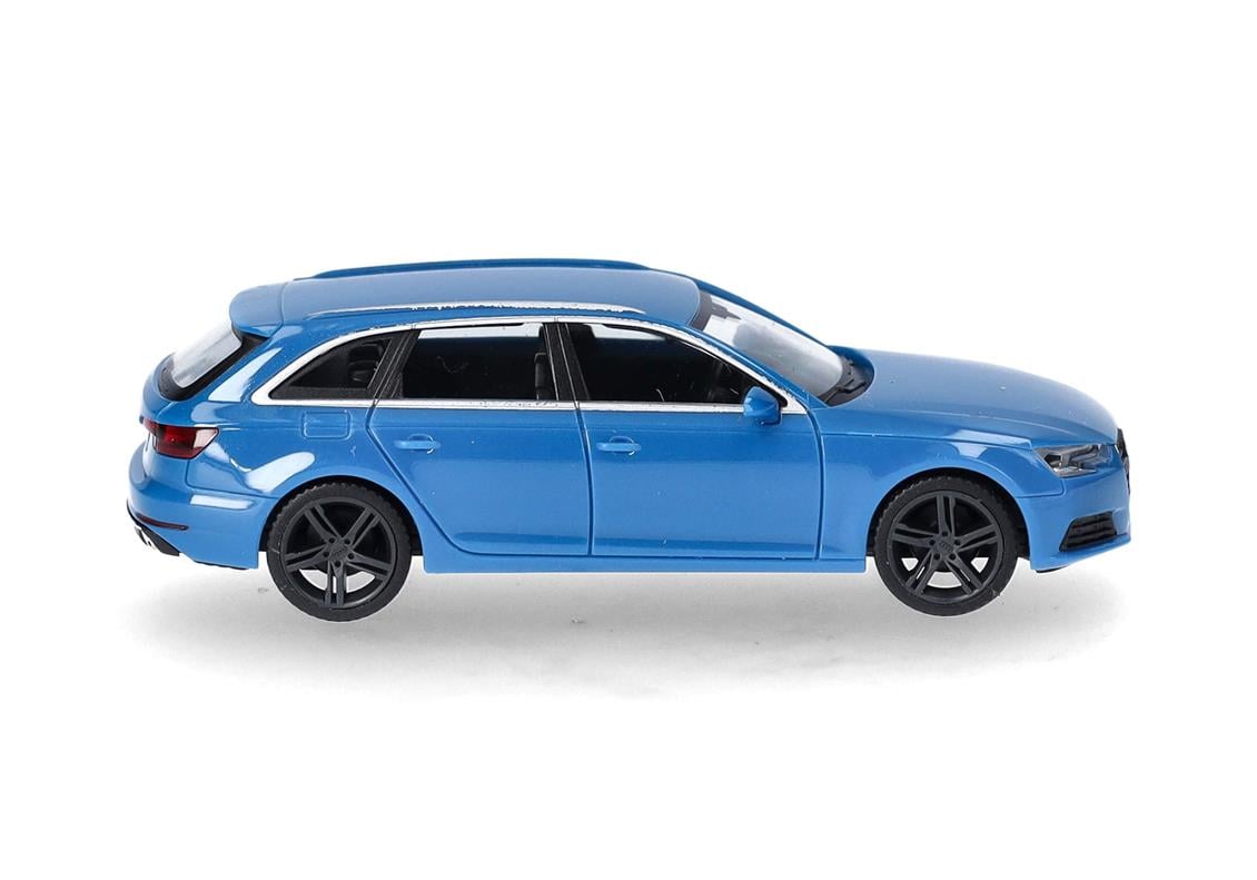 Herpa 028578-003 1/87 Ölçek, Audi A4 Avant, Turbomavi, Sergilemeye Hazır Model Araç