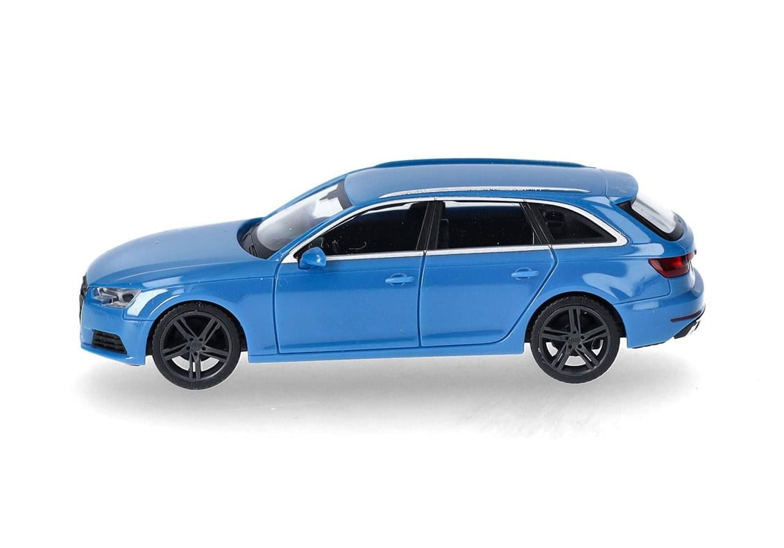 Herpa 028578-003 1/87 Ölçek, Audi A4 Avant, Turbomavi, Sergilemeye Hazır Model Araç