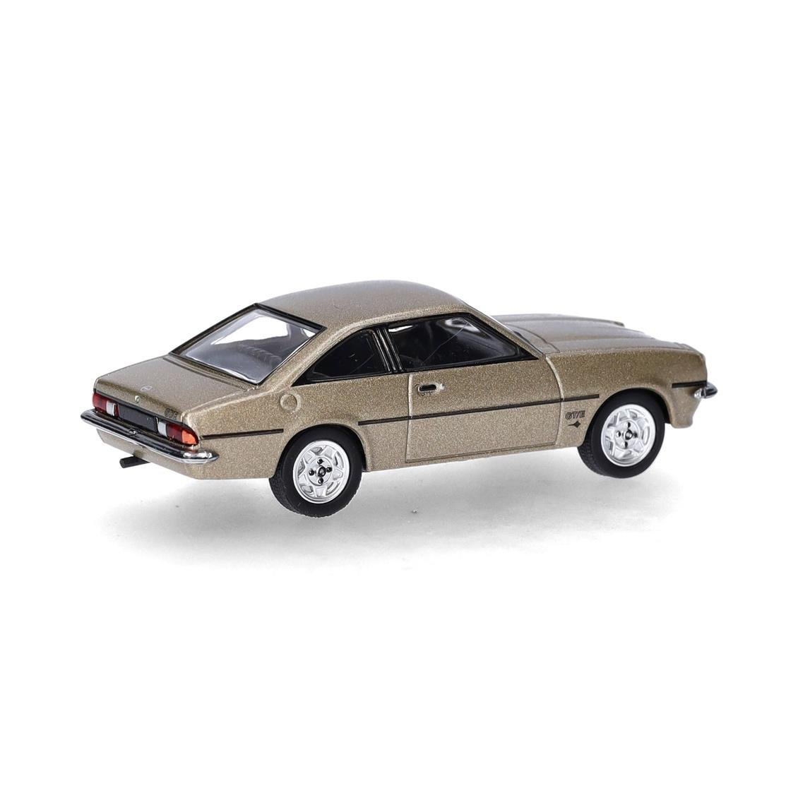 Herpa 034388-002 1/87 Ölçek, Opel Manta B, Altın Rengi, Sergilemeye Hazır Model Araç