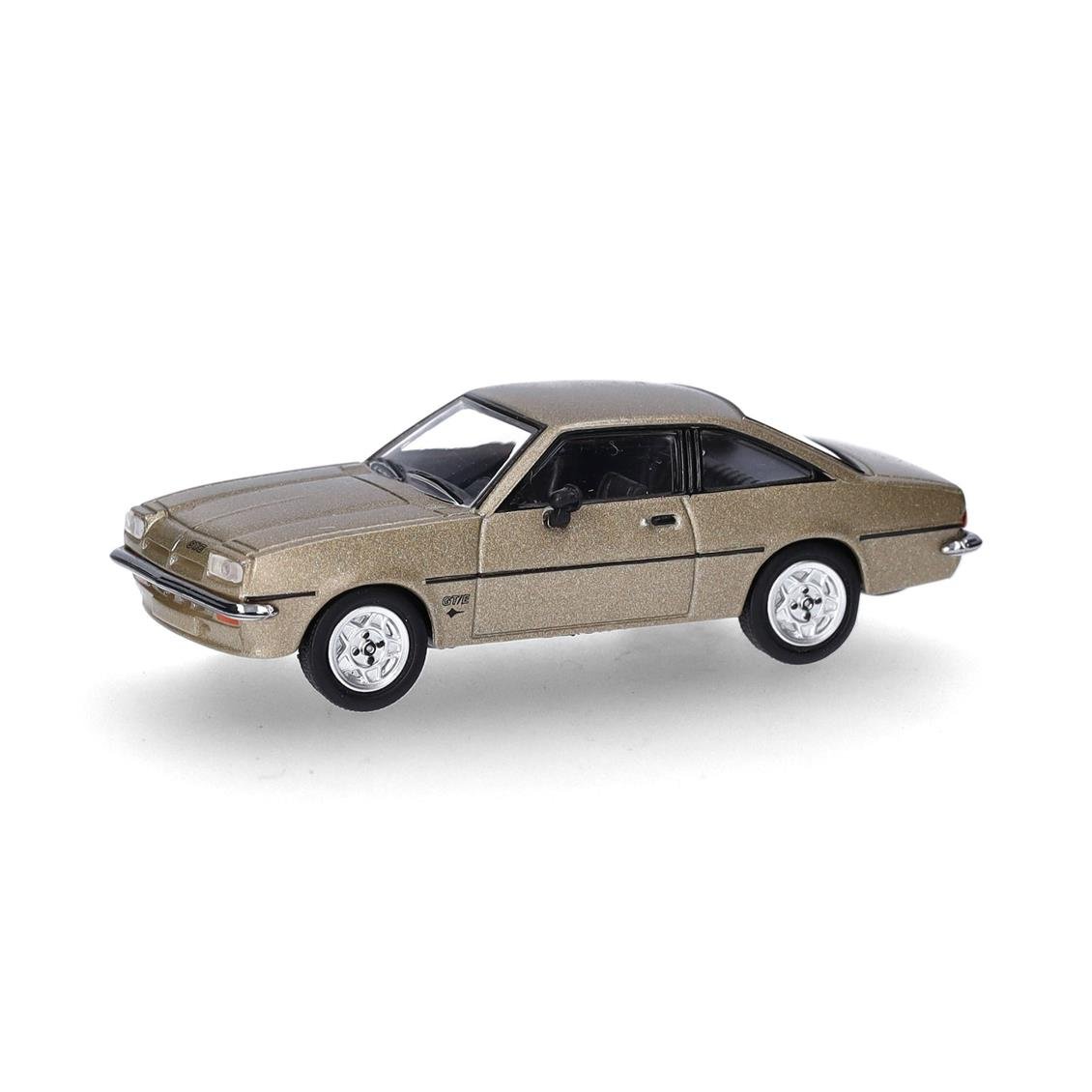Herpa 034388-002 1/87 Ölçek, Opel Manta B, Altın Rengi, Sergilemeye Hazır Model Araç