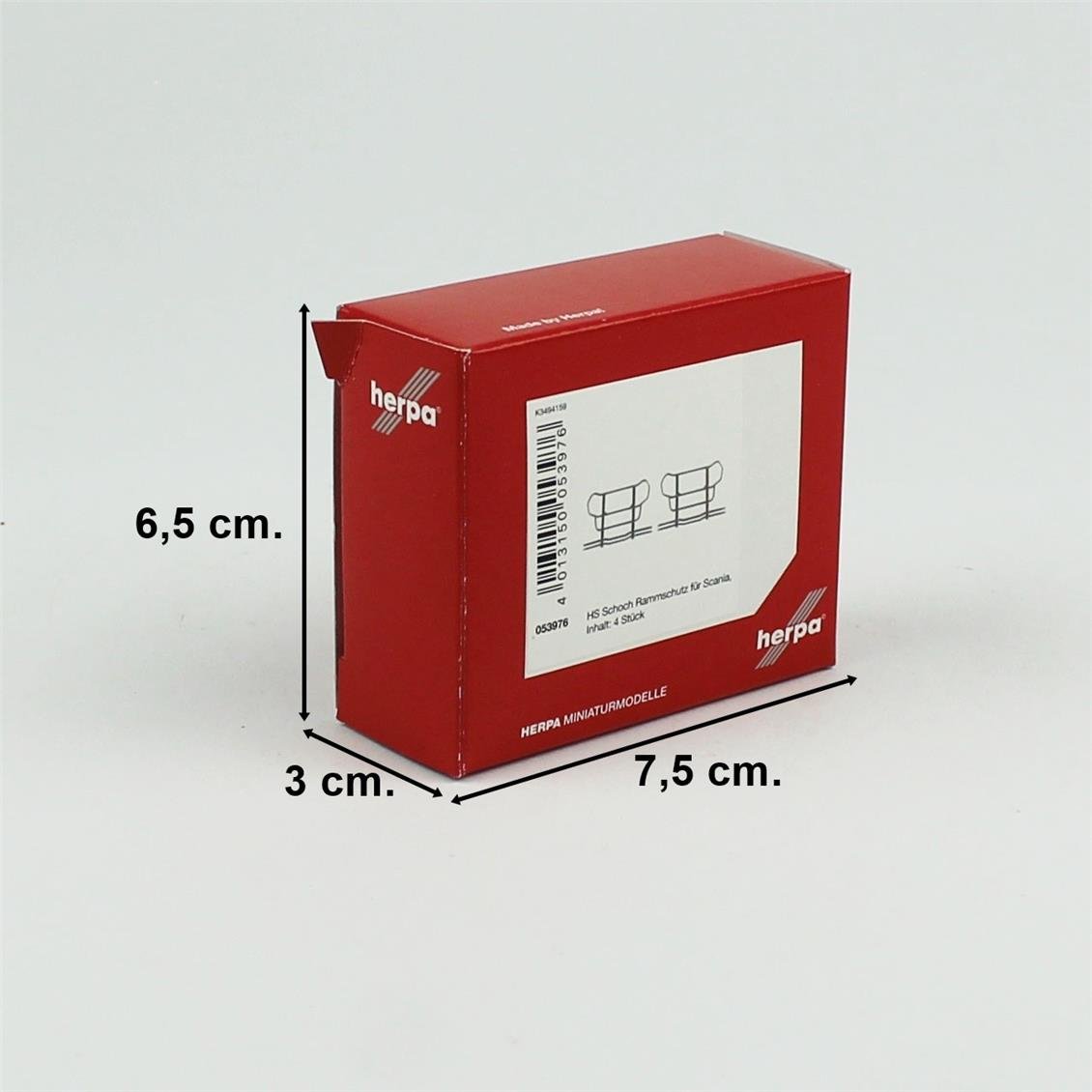 Herpa 053976 1/87 Ölçek, Çekici Ön Grill, Krom, Sergilemeye Hazır Model Araç Aksesuarı