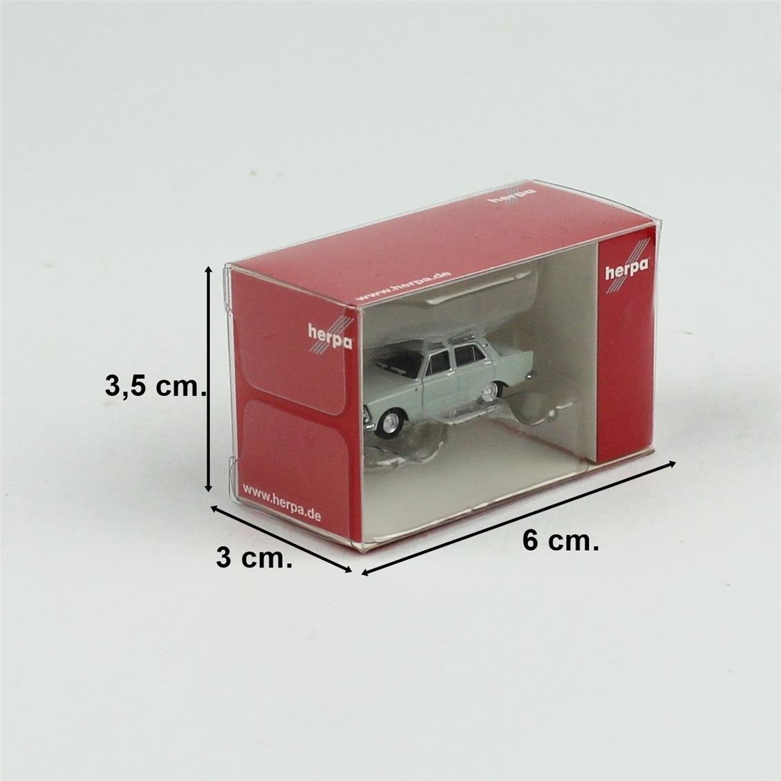 Herpa 066877 1/120 Ölçek, Moskwitsch 408, Sarı, Sergilemeye Hazır Model Araç