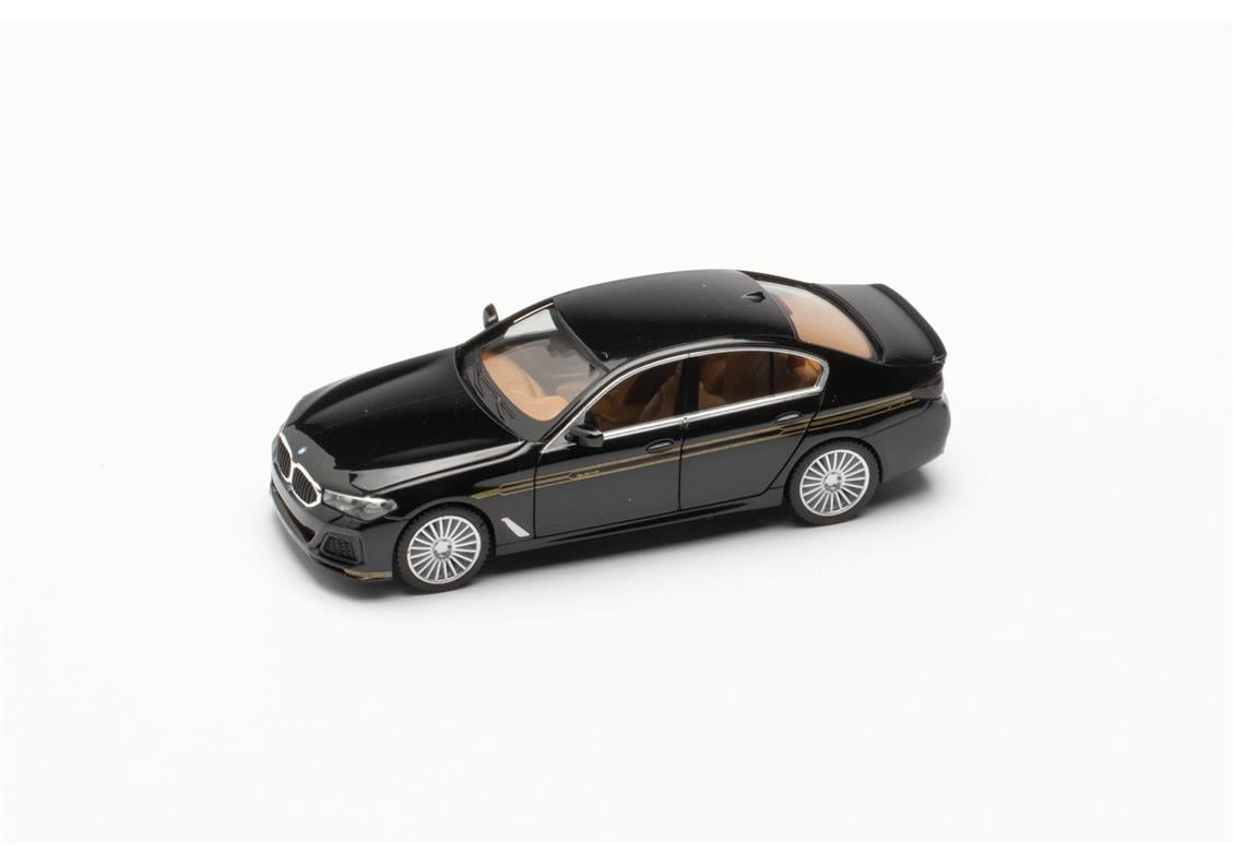Herpa 342065-002 1/87 Ölçek, BMW Alpina B5, Siyah, Sergilemeye Hazır Model Araç