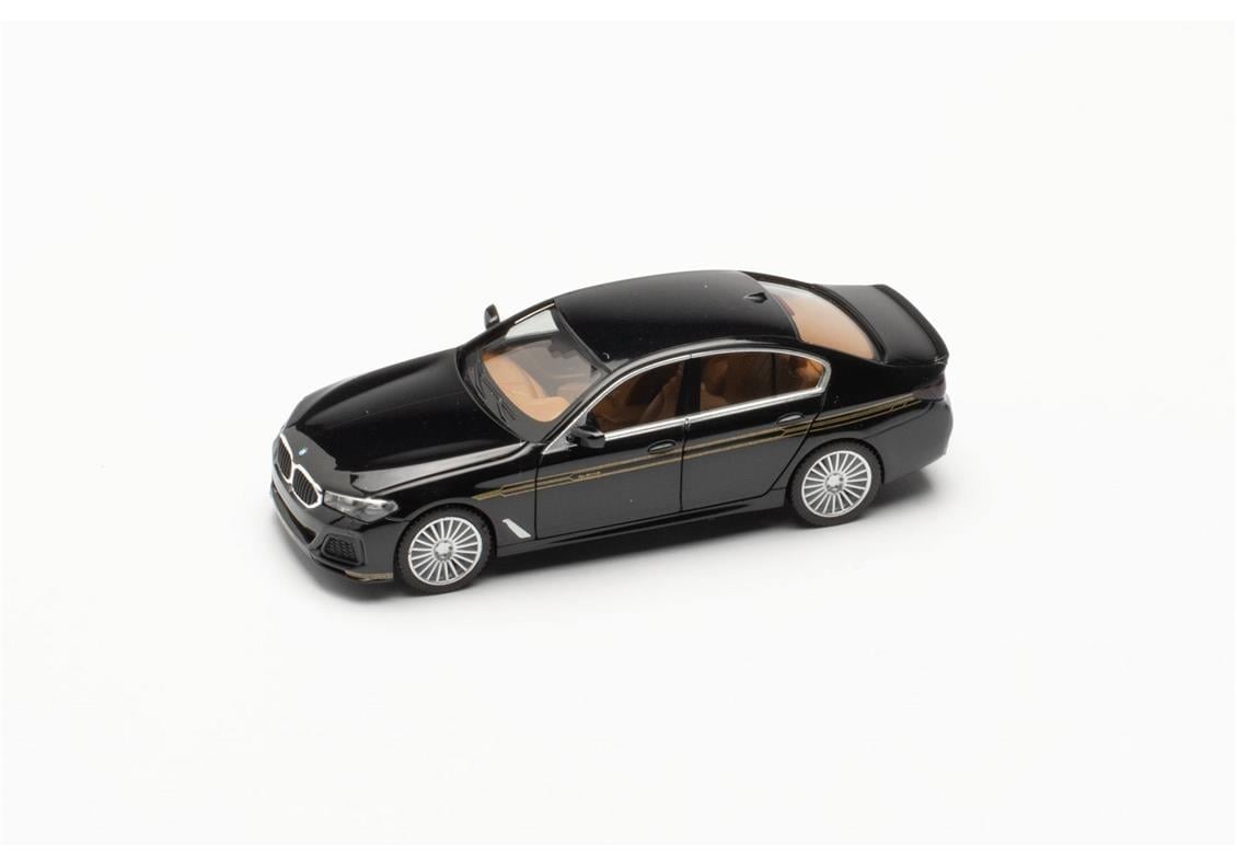 Herpa 342065-002 1/87 Ölçek, BMW Alpina B5, Siyah, Sergilemeye Hazır Model Araç