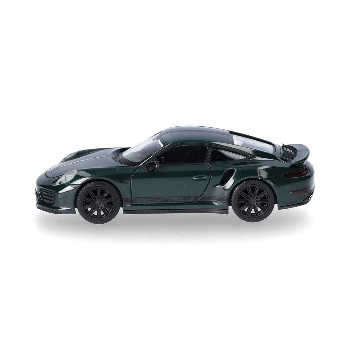 Herpa 420358 1/87 Ölçek, Porsche 911 (991) Turbo, Yarış Yeşili, Sergilemeye Hazır Model Araç
